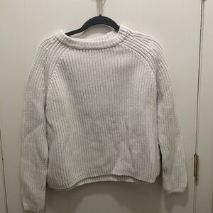 Quince Cream Crew Neck Sweater